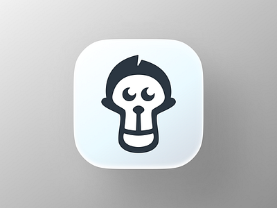 Monkey! animal app brand branding character cute figma icon icons illustration ios logo mark mascot mobile monkey product saas startup symbol