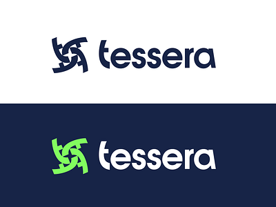 Tessera Logo branding design graphic design identity logo tessera