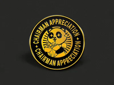 Panda Express® - Apparel 2/3 🐼👕 apparel brand design branding enamel enamel pin food gold goodies graphic design illustration jeffrey dirkse mascot merchandise panda panda express pin game restaurant vector