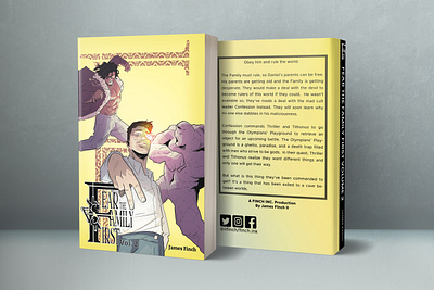 Latest Book Cover design for “Fear the Family – 2 3d branding graphic design logo