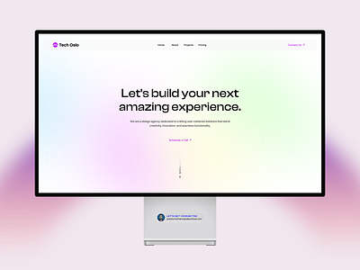 Tech Oslo | Sleek and Modern Website Design agency branding graphic design landing page design ui uiux ux uxui website website design