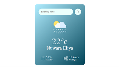 Weather Application css html javascript ui ux visual studio code weather api weather ui design web application web design web development