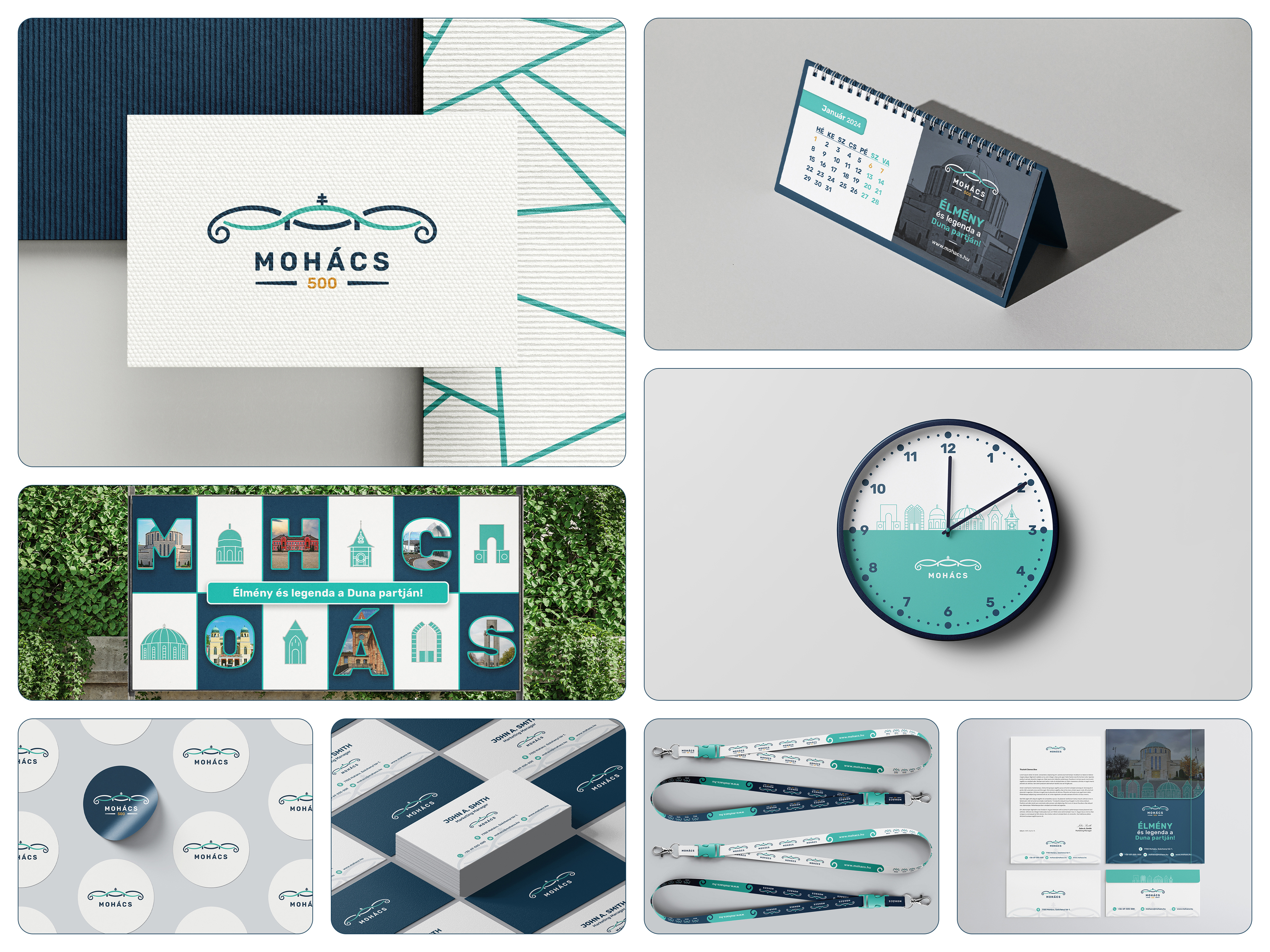 Mohács500 - logo design | branding brand brand design brand identity brand identity design branding cultural heritage design graphic graphic design historic event logo logo design modern mohács mohács500 promotional items visual visual concept visual identity visual identity design