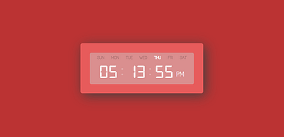 Digital Clock clock css digital clock html javascript ui design visual studio code web application web design web development