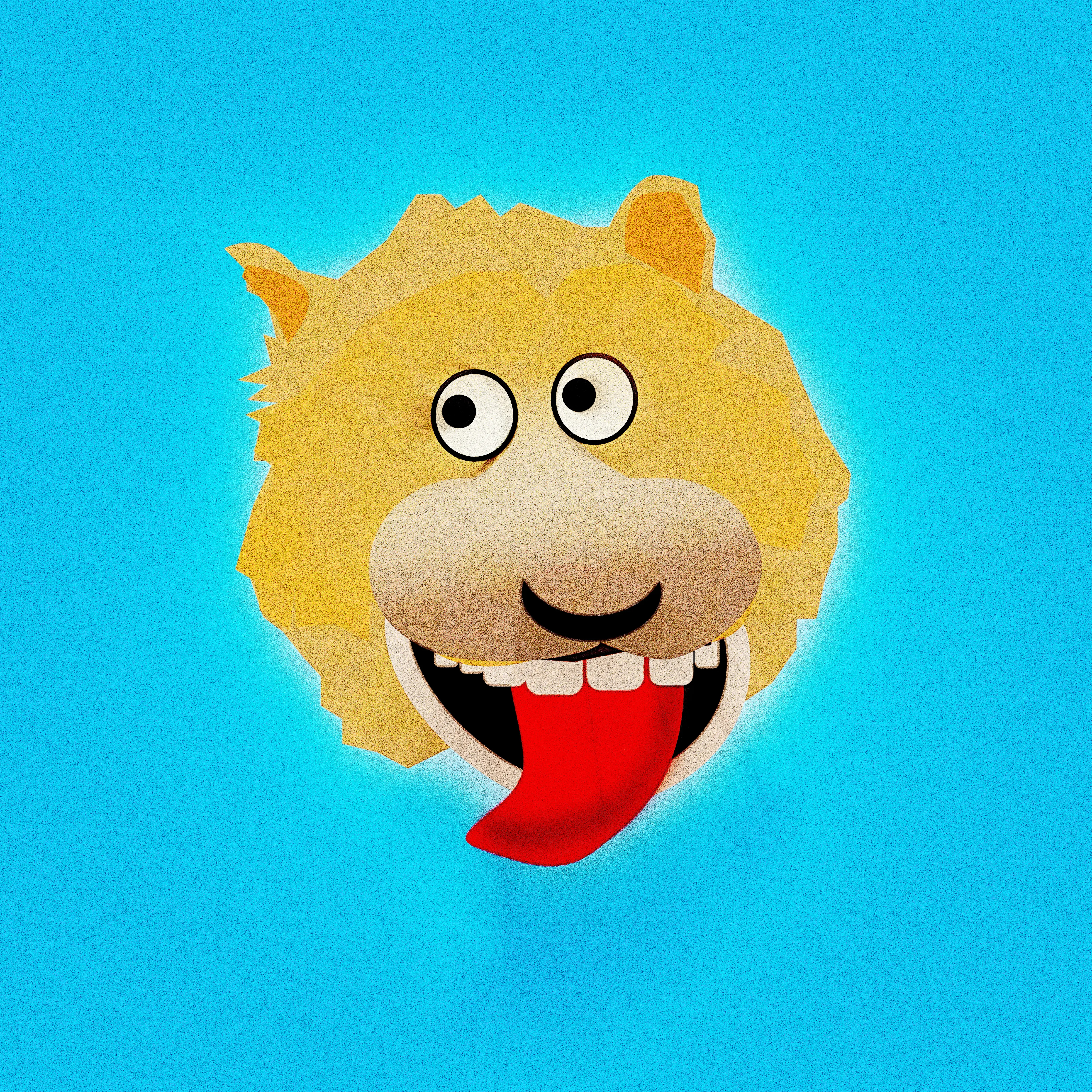 Hey! It's Leo... doodle illustration king freidrich leo noise shunte88 vector