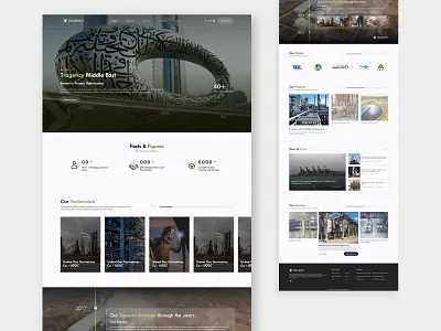 Tregency construction website ✨ constriction ui website