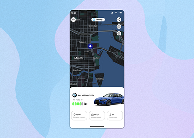 DailyUI - Analytics Chart analitics analitics chart car car track chart dailyui uber ui ux