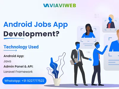 Android Jobs App Development | VIAVIWEB android app development android job application android jobs app job application job portal job providers job seekers jobs app mobile app development viaviweb viaviwebtech