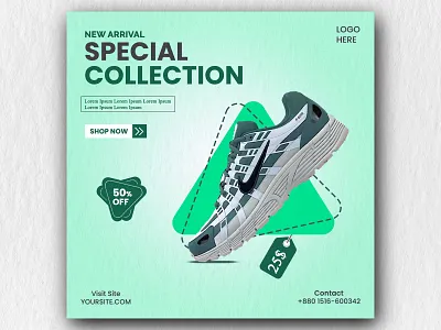Eye catching shoe ad post design for your business growth branding identy eye catching shoe ad post design future design graphic design illustration modern modern advertisement design poster design smart branding social media ad post sports shoe trending ad post visual identy