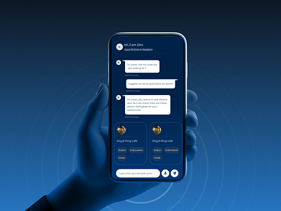 EATAT – Table Booking & Dining Experience App darktheme mobileapp uiux