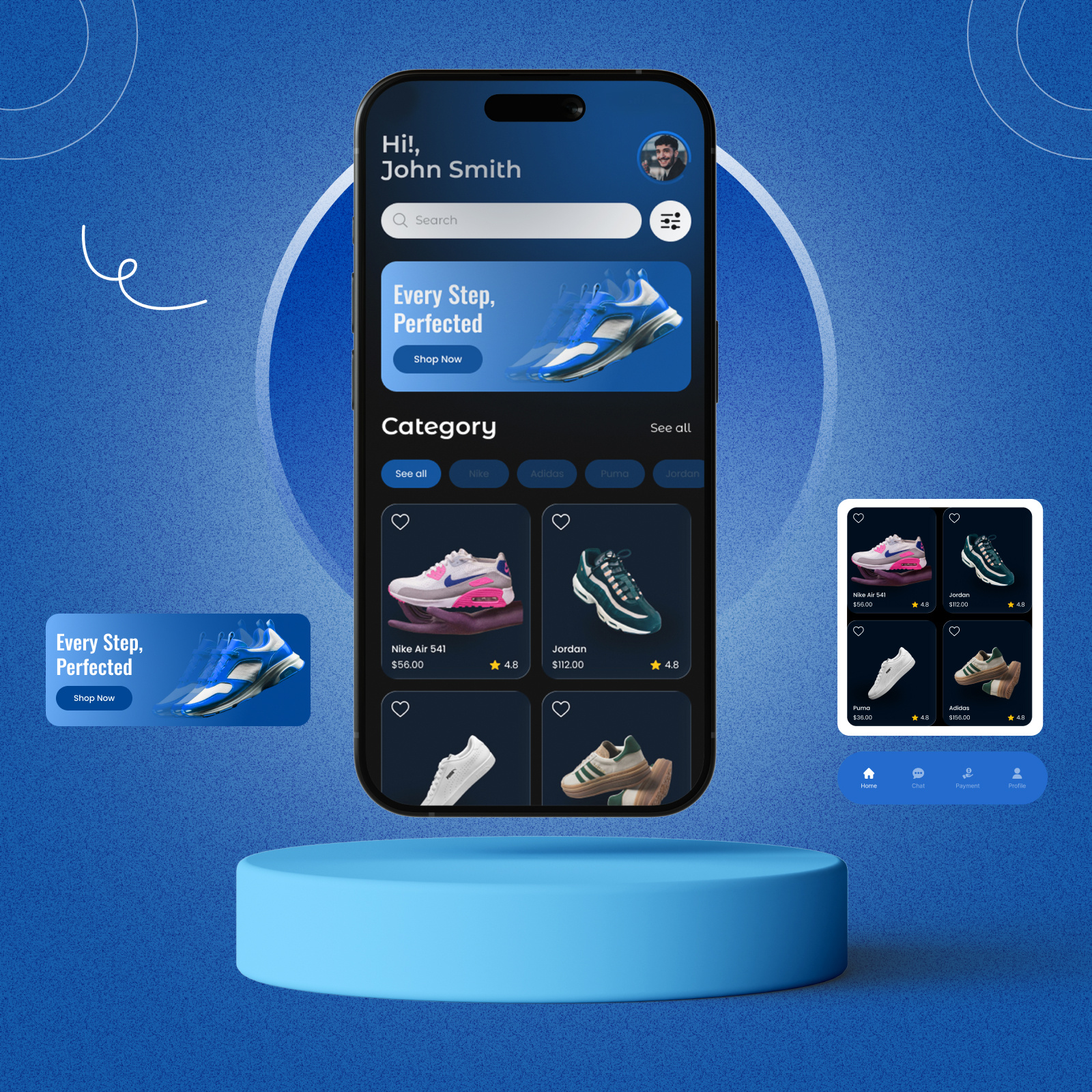 Step Into Style – Ecommerce Shoe App UI Showcase app ui clean ui dribbble ecommerce app ios app design mobile app mobile ecommerce mobile ui product design shoe app shopping app ui design uiux uiux design