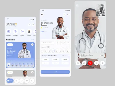 Healthcare App design ui ux