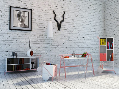 render 3d modelling rendering
