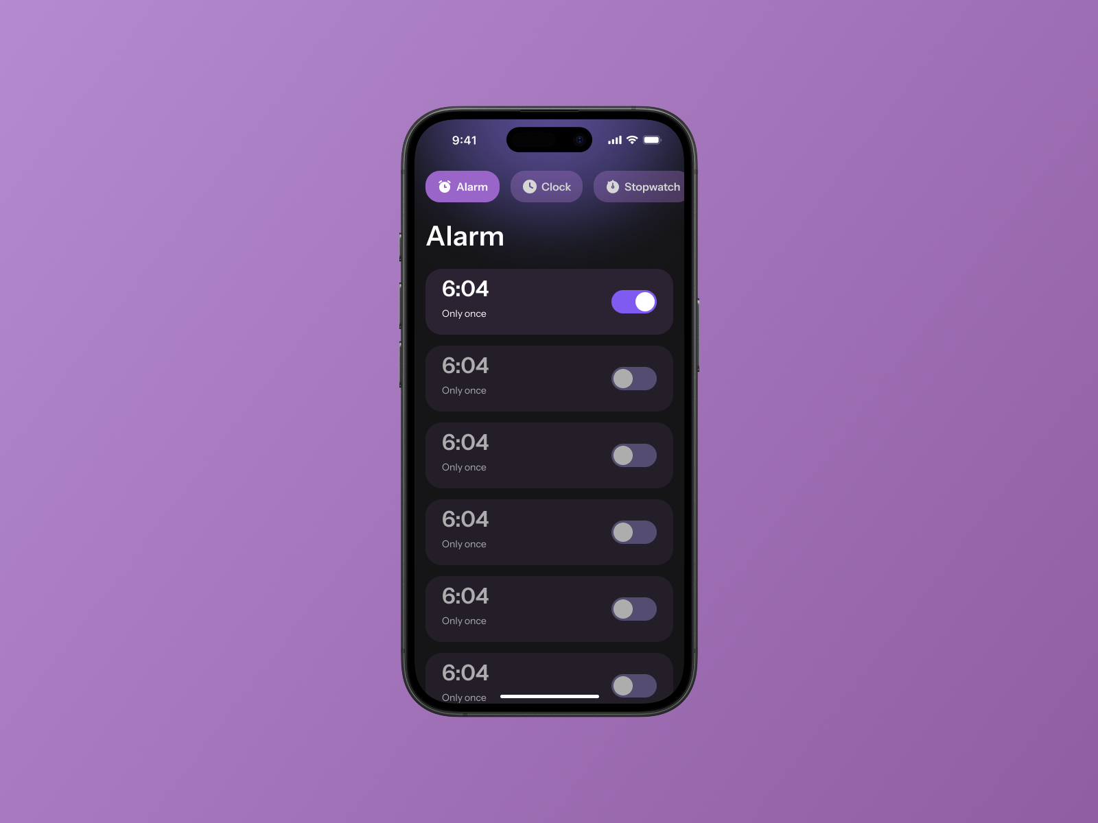 Alarm Clock design figma ui ui design uiux design