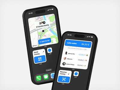 Widgets Concept 03 app concept graphic design interface ios mobile product product design ui ux widget widgets
