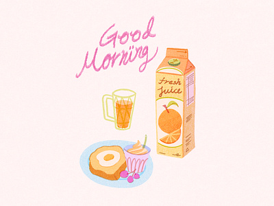 This and That Archive 02 art artwork bread breakfast design dessert food handwritten illust illustration ipad karton orange package photoshop poster toast tweetyheather