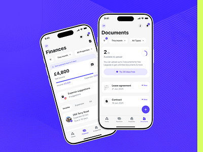 August - Property Management Software for Landlords app app design branding design illustration mobile app rent ui ui design uidesign uiux ux