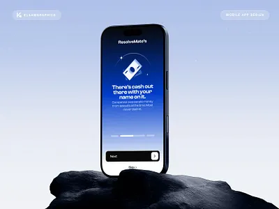 ResolveMate – Smart Payment Settlement App UI/UX financial management app