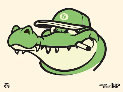 Gator Mascot WIP character design design gator graphics illustration mascot t shirt design tee design vector vector design