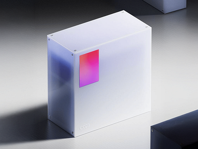 Modern 3D Tech Box 3d 3d design 3d futuristic box 3d modeling 3d render 3d rendering 3d tech 3d tech box clean creative digital art futuristic box futuristic design minimalist modern tech tech box tech design