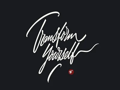 Transform Yourself : Nft animated art calligraphy custom etherium flow foundation fun handlettering handwriting inspiration lettering logo nft script signature transform type unique zen