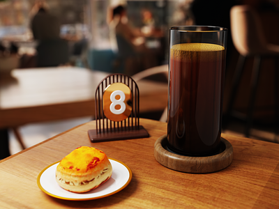 Espresso 3d 3d blender 3dart animation art blender branding coffee design graphic design illustration logo mockup motion graphics product realistic render showcase typhography ui