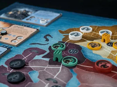 Moytura Board Game art board game game design graphic design illustration moytura mythology