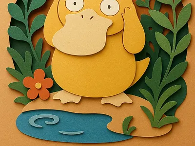 Cover for a children's book cover illustration