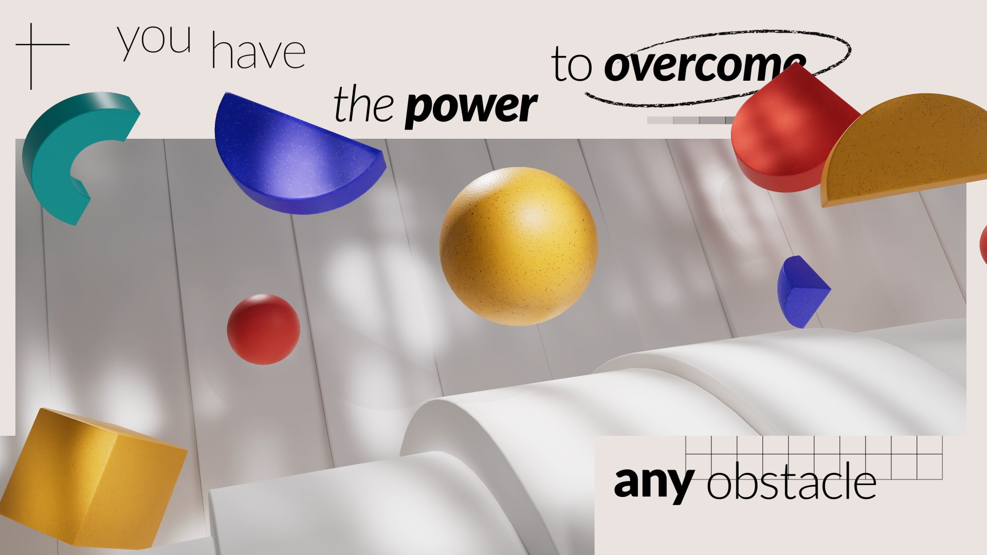 2D × 3D Motion Experiment — Kinetic Typography & Forms design