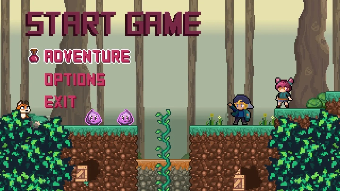 Chibi's Life animation concept art game design pixel art