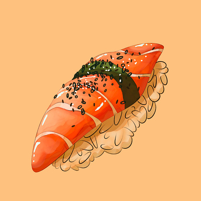 Sushi Snack branding graphic design logo