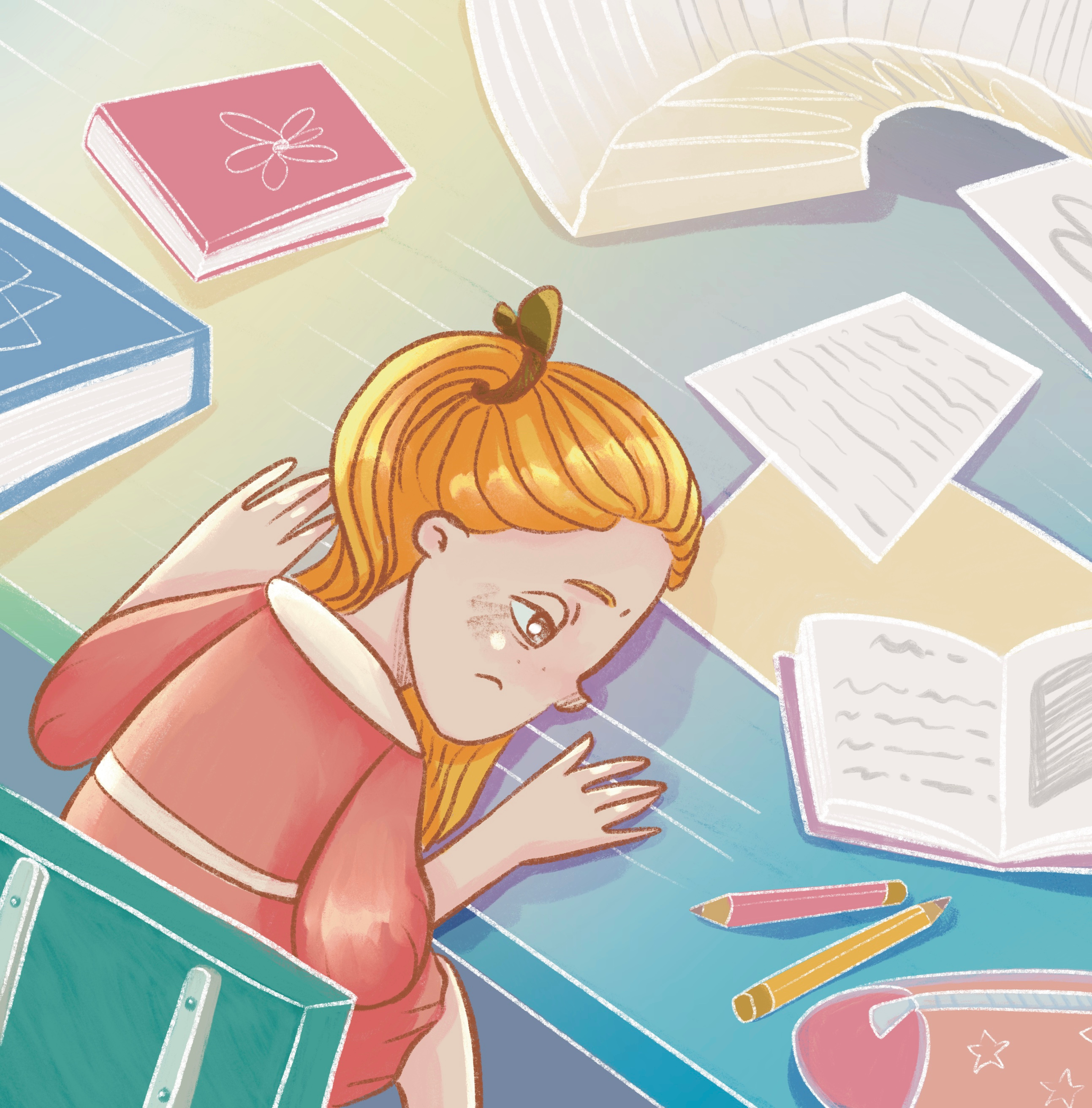 Example of Simple Book Illustration