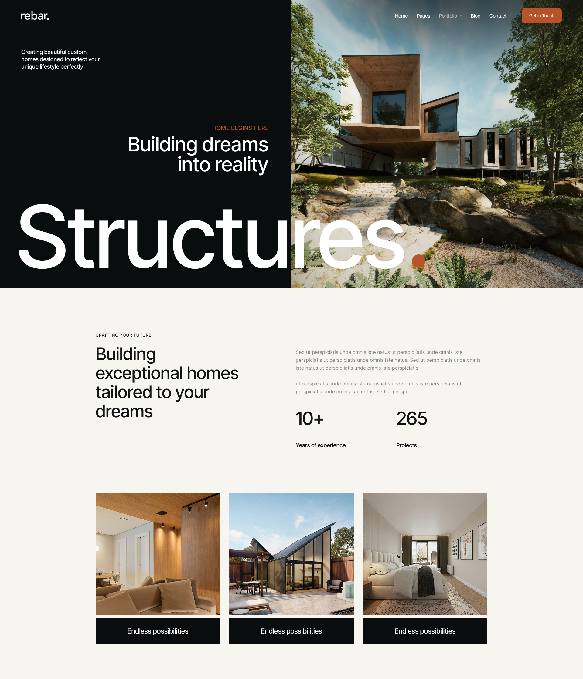 Rebar - Construction & Renovation & Building WordPress Theme blog design illustration ui web design webdesign wordpress wordpress design wordpress theme wordpress themes