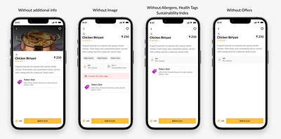 SmartQ Screens design figma food mobile product design ui ux