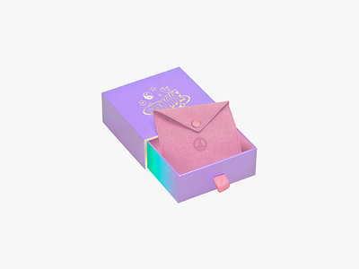 JINXYE Box box design fabric felt fun gold jewelry lux peace