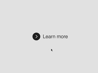 Day 115 - Learn more Interaction animation arrow button graphic design interactiondesign learnmore microinteractions motion graphics ui