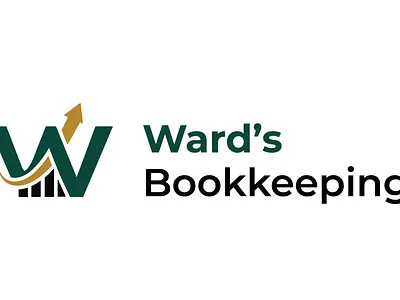 Ward's bookkeeping financial company iconic Logo marketing collateral