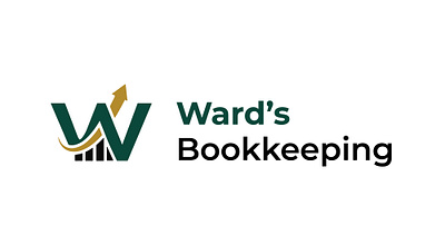 Ward's bookkeeping financial company iconic Logo marketing collateral