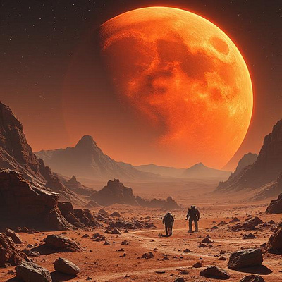 🌌 Echoes of a New World – Alien Landscape Series sci fi environment