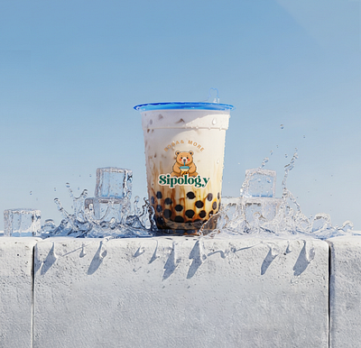 Sipology Boba Tea | Brand Identity & Packaging asia boba bobatea branding drink illustration logo package design packging tea usa