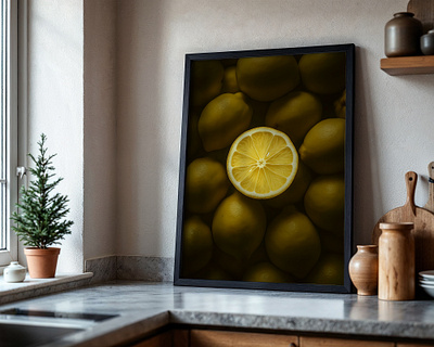 Lemon' graphic design