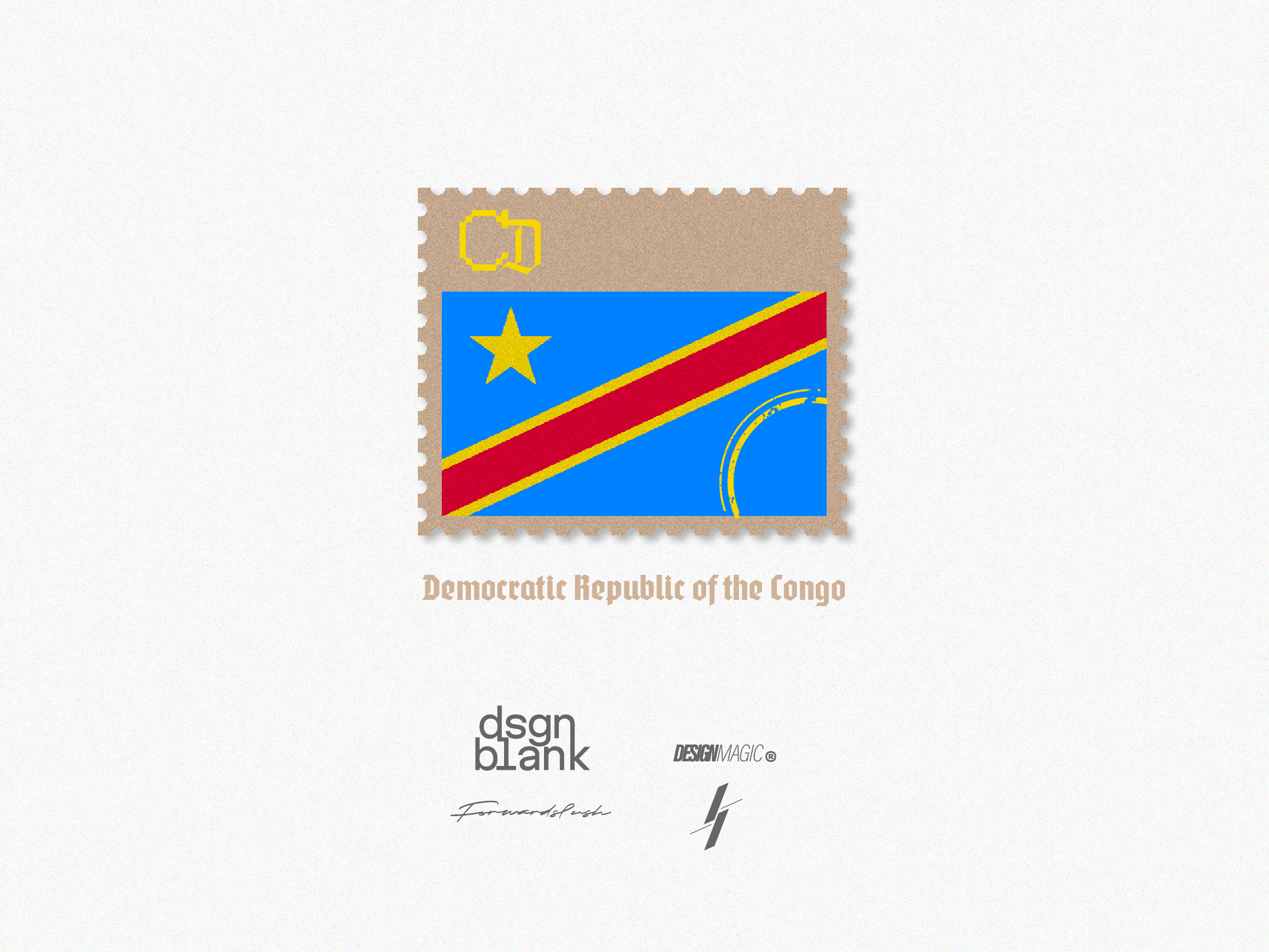 Dermocratic Republic of Congo branding design graphic design icon illustration logo minimal ui ux vector