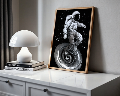 Astronaut graphic design