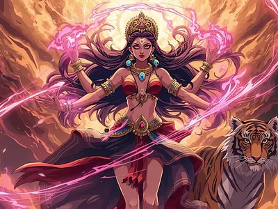 Maa Durga diwali durga maa durga navatri t shirt design