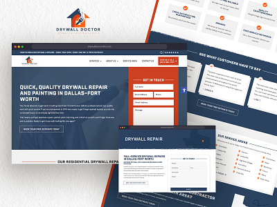 Drywall Doctor DFW - New Website Design & Build