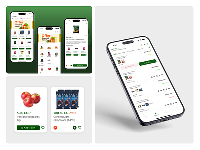 Goodies - Grocery Shopping App branding graphic design logo ui ux