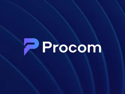 Procom Logo brand identity branding career logo graphic design growth logo icon illustration illustrator logo minimalist logo modern logo motion graphics progress logo solution staff logo vector