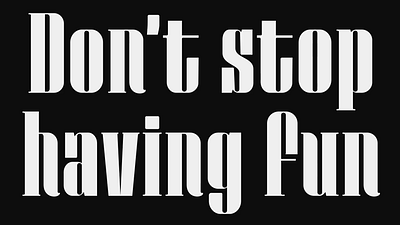 Variable font as audio visualizer animated type animation design font kinetic typeface typography