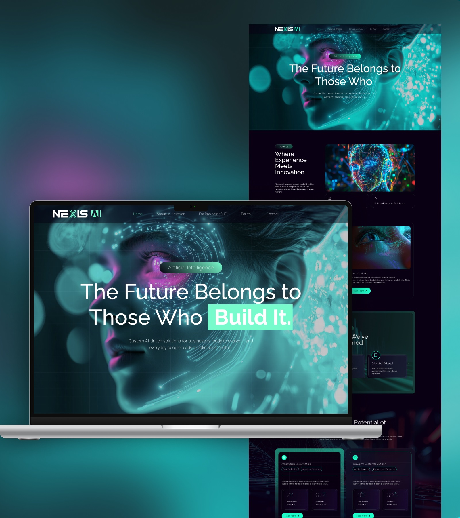 Example of Wordpress Web Design