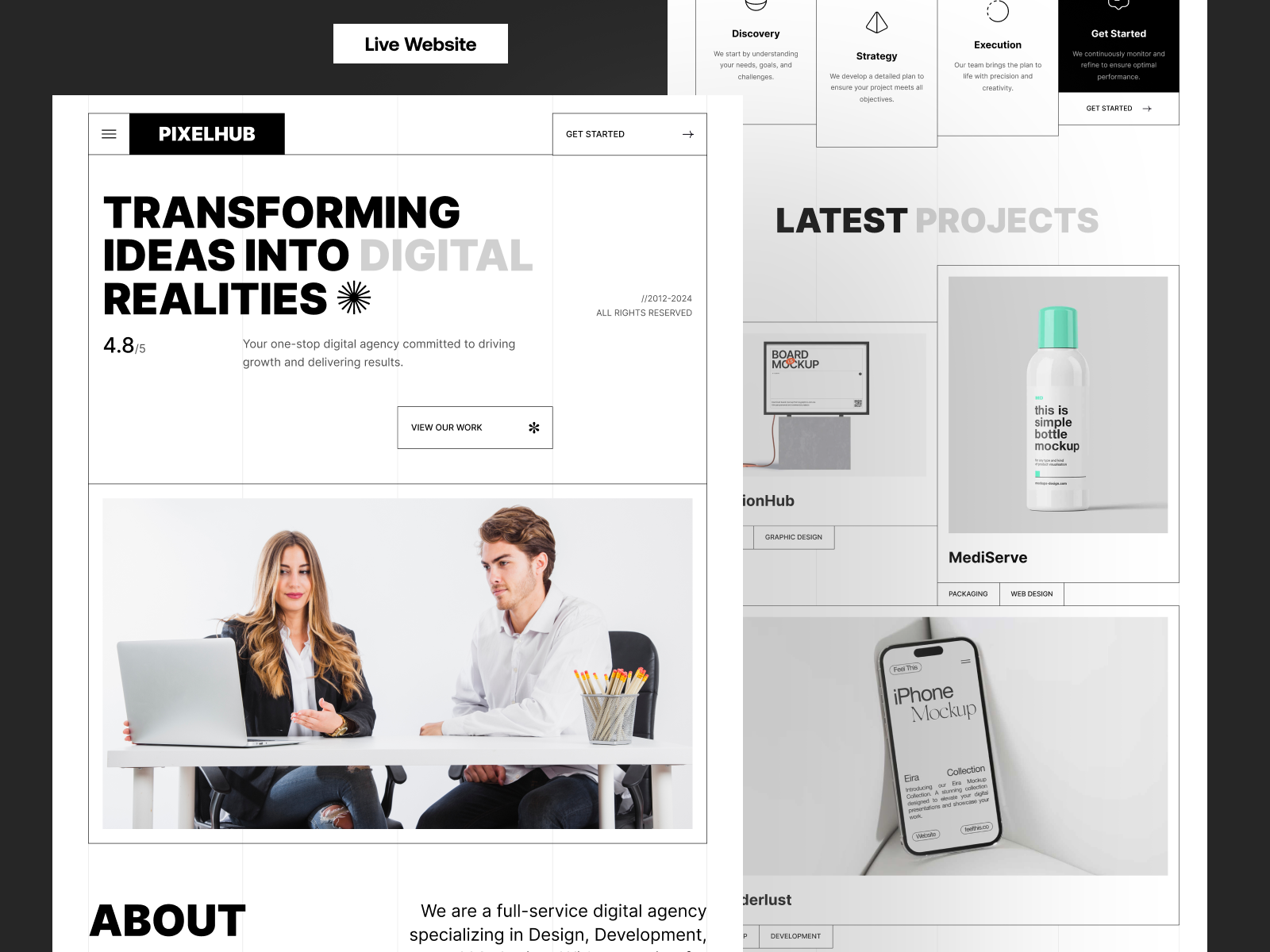 Example of Agency | Personal Portfolio Website